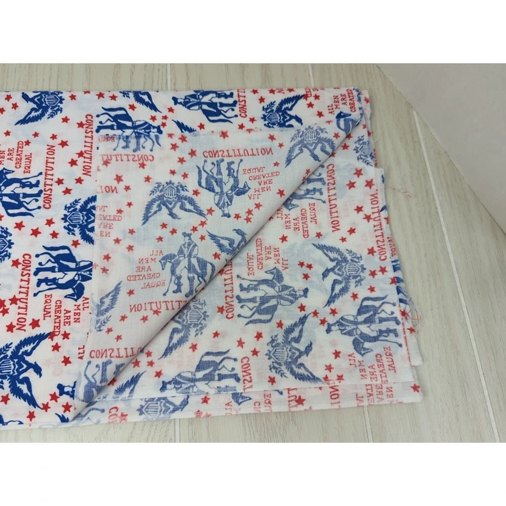 Fabric stars Eagle Constitution Patriotic 36x44